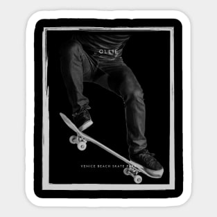 Ollie - Venice Beach Skate Park Sticker